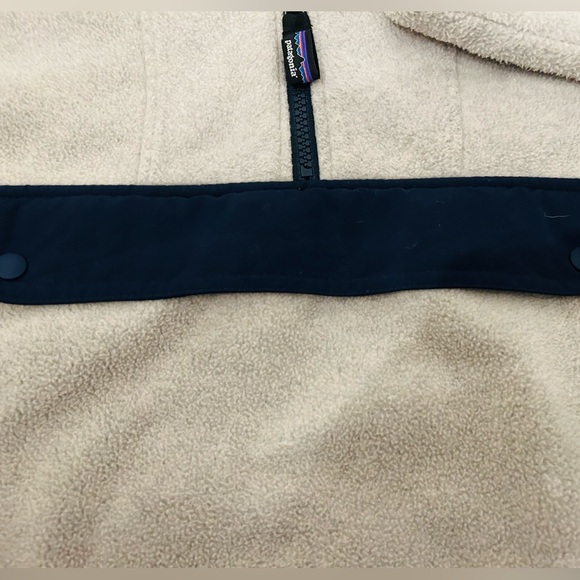 PATAGONIA, unisex Synchilla® Fleece Anorak Pullover, Oatmeal, size WXL,SM, new. - Picture 8 of 15